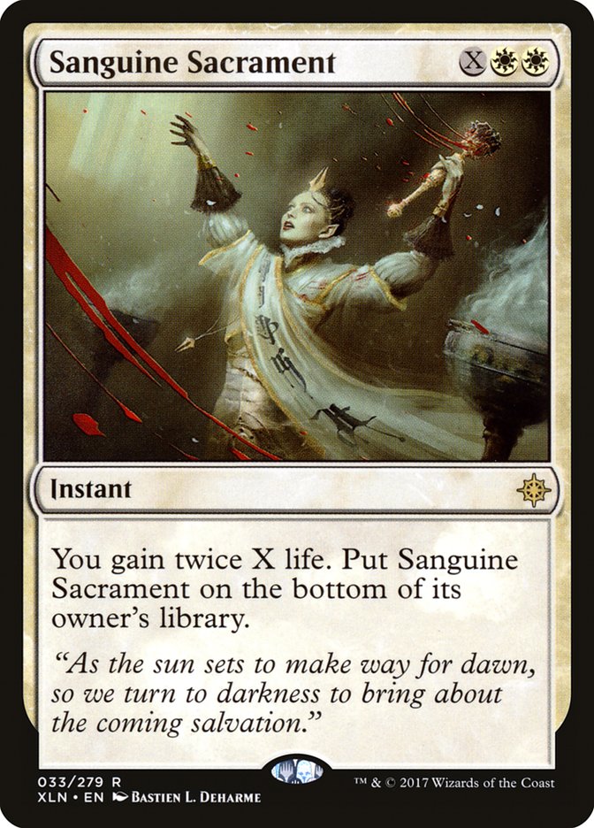 Sanguine Sacrament [Ixalan] | Good Games Modbury