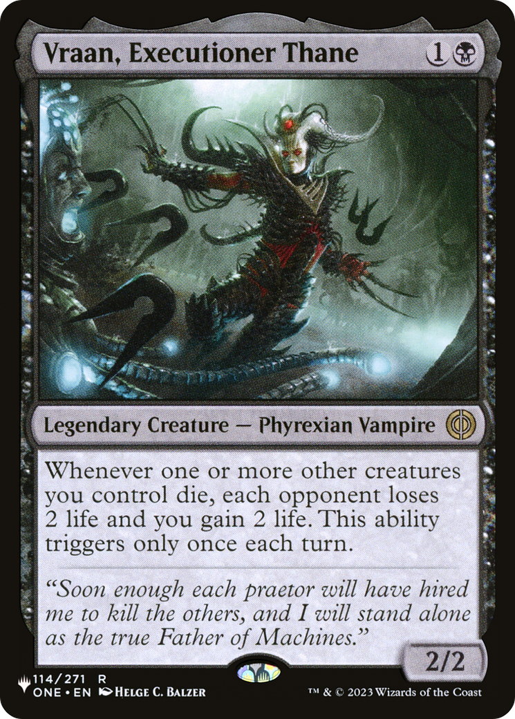 Vraan, Executioner Thane [The List] | Good Games Modbury