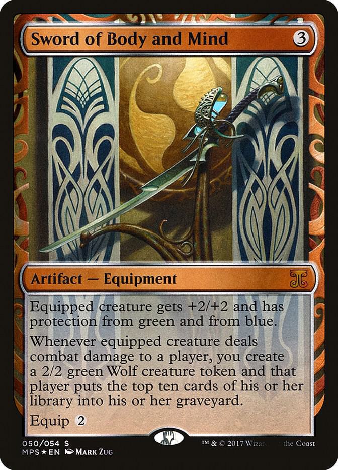 Sword of Body and Mind 50 (Masterpiece Series: Kaladesh Inventions)  - Foil | Good Games Modbury