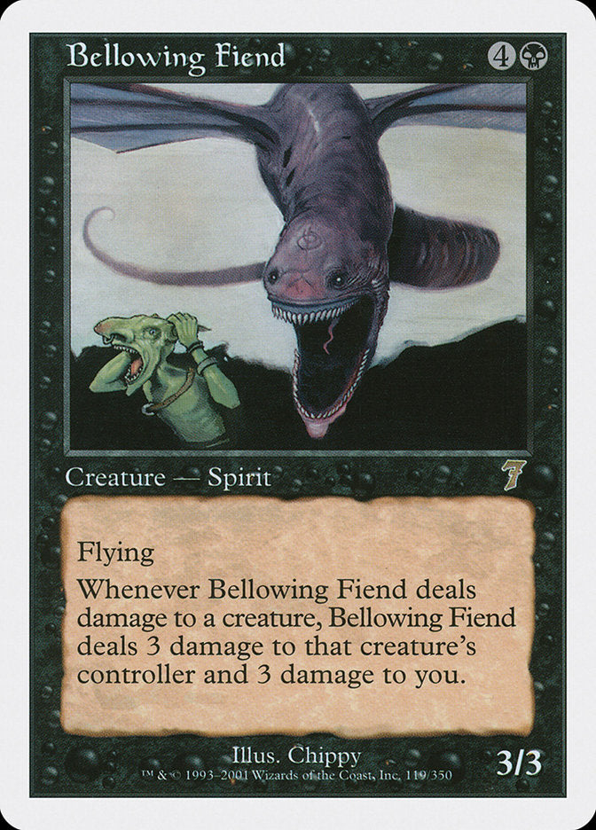Bellowing Fiend 119/350 (7th Edition)  | Good Games Modbury