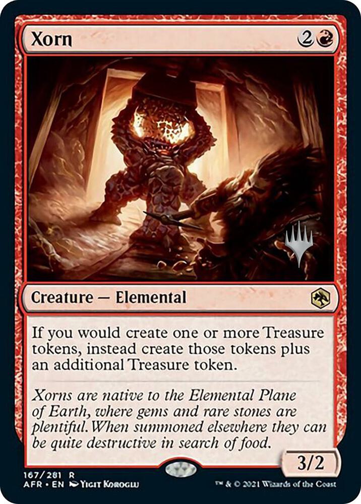 Xorn 167p/241 (Promo Pack: Adventures in the Forgotten Realms)  - Foil | Good Games Modbury
