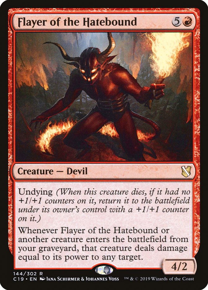 Flayer of the Hatebound 144/302 (Commander 2019)  | Good Games Modbury