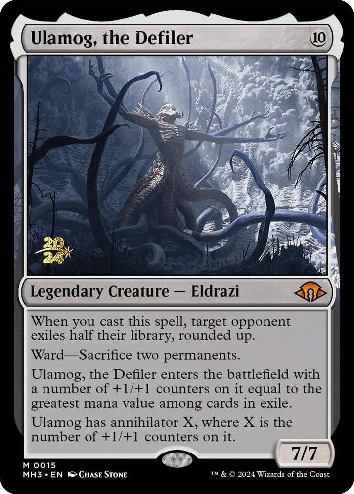Ulamog the Defiler 15s/90 (Prerelease Cards)  - Foil | Good Games Modbury