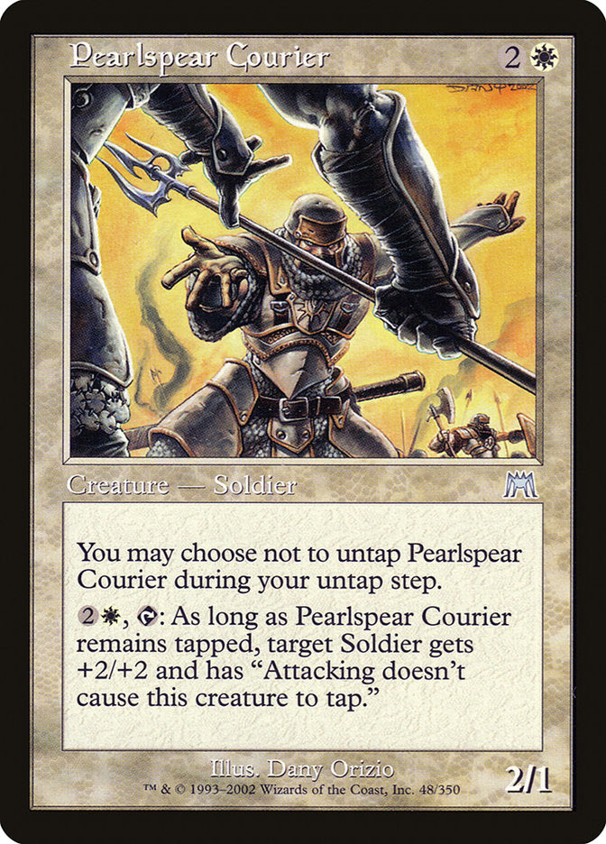 Pearlspear Courier [Onslaught] | Good Games Modbury