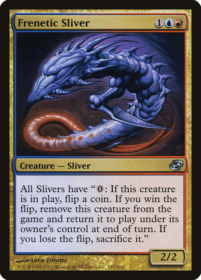 Frenetic Sliver 157/165 (Planar Chaos)  - Foil | Good Games Modbury