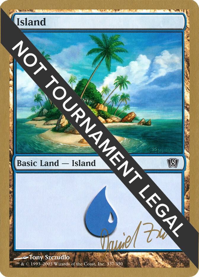 Island 337 2003 Dave Humpherys 8ED dh337/142 (World Championship Decks)  | Good Games Modbury