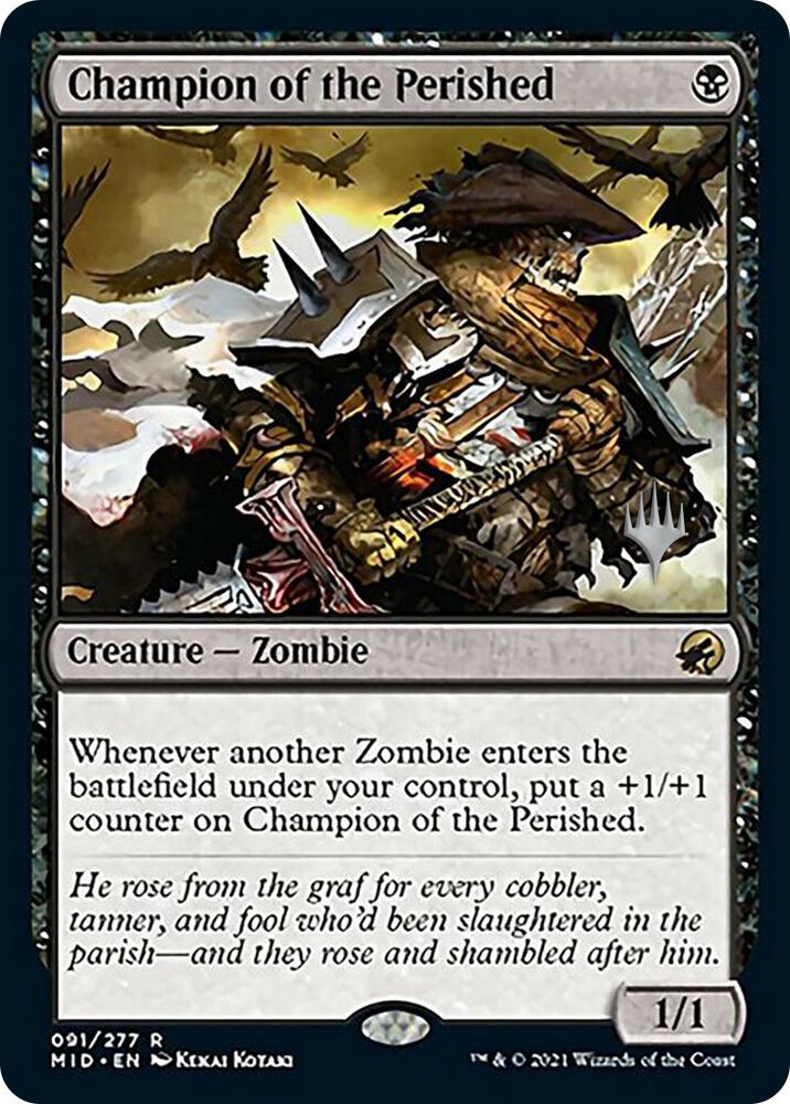Champion of the Perished 91 (Promo Pack: Innistrad: Midnight Hunt)  | Good Games Modbury