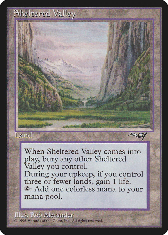 Sheltered Valley 142/199 (Alliances)  | Good Games Modbury