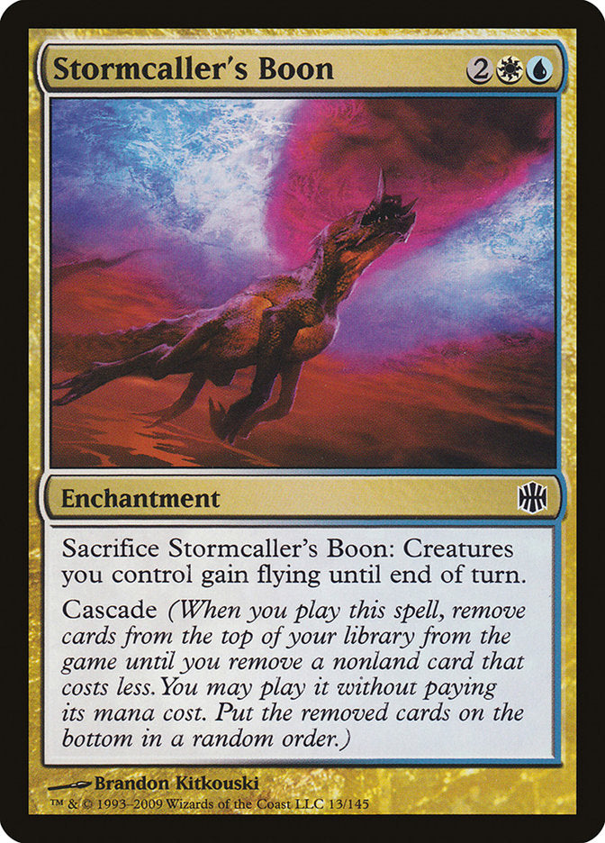 Stormcaller's Boon 13/145 (Alara Reborn)  | Good Games Modbury
