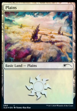 Plains (Enchanted) (544) [Secret Lair Drop Promos] | Good Games Modbury