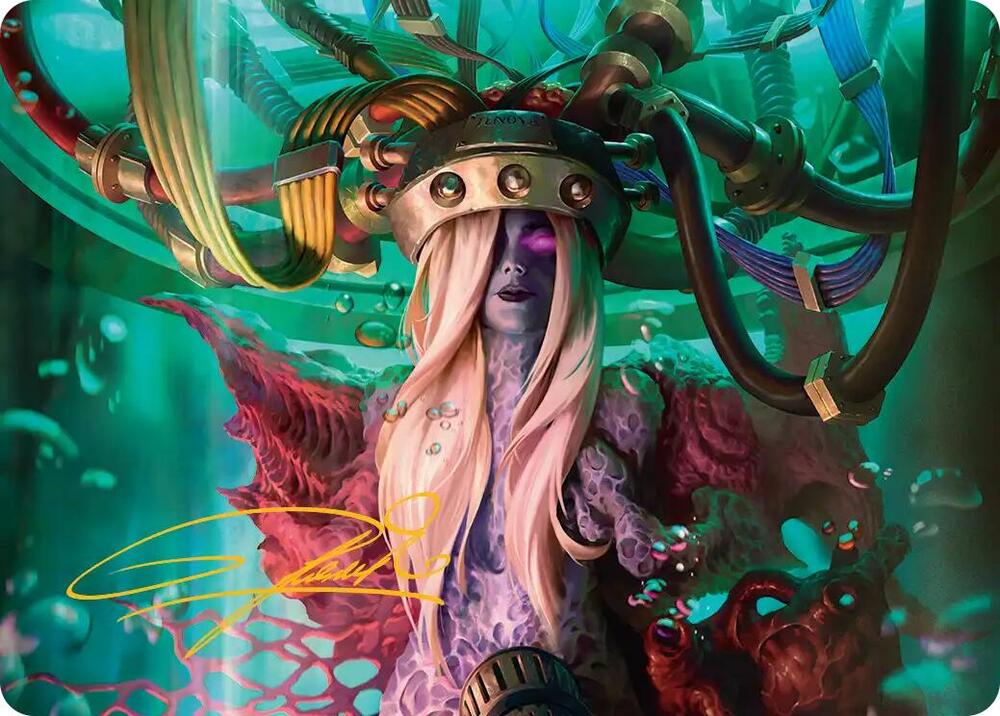 Jenova Ancient Calamity Art Card Gold Stamped Signature 14 (Art Series: FINAL FANTASY)  | Good Games Modbury