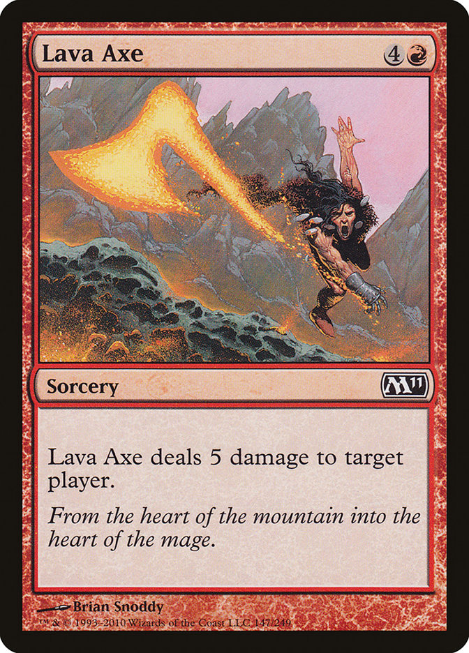 Lava Axe [Magic 2011] | Good Games Modbury