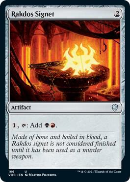 Rakdos Signet 166/38 (Commander: Innistrad: Crimson Vow)  | Good Games Modbury