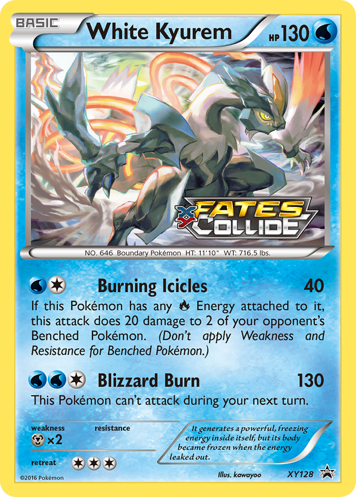 White Kyurem (XY128) [XY: Black Star Promos] | Good Games Modbury