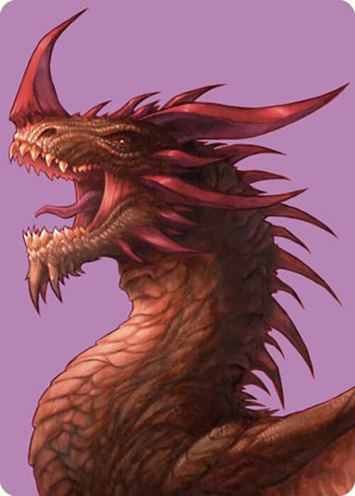 The Ur Dragon Art Card 61 (Art Series: Commander Masters)  | Good Games Modbury