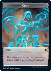 Copy // Kor Warrior Double-Sided Token [Zendikar Rising Tokens] | Good Games Modbury