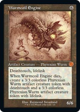 Wurmcoil Engine Schematic 126 (The Brothers' War: Retro Frame Artifacts)  - Foil | Good Games Modbury