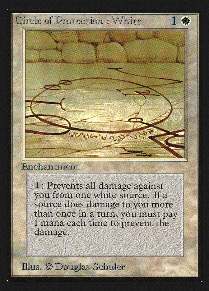 Circle of Protection: White [International Collectors' Edition] | Good Games Modbury