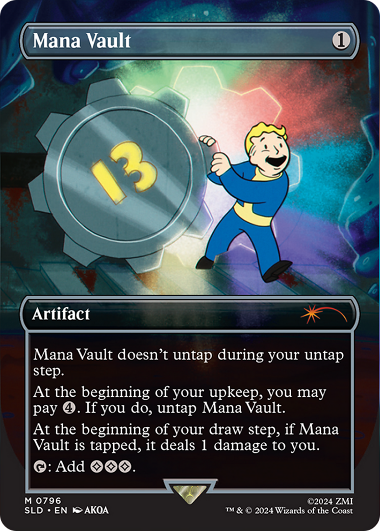 Mana Vault (Rainbow Foil) [Secret Lair Drop Series] | Good Games Modbury