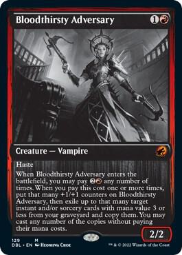 Bloodthirsty Adversary 129/534 (Innistrad: Double Feature)  - Foil | Good Games Modbury
