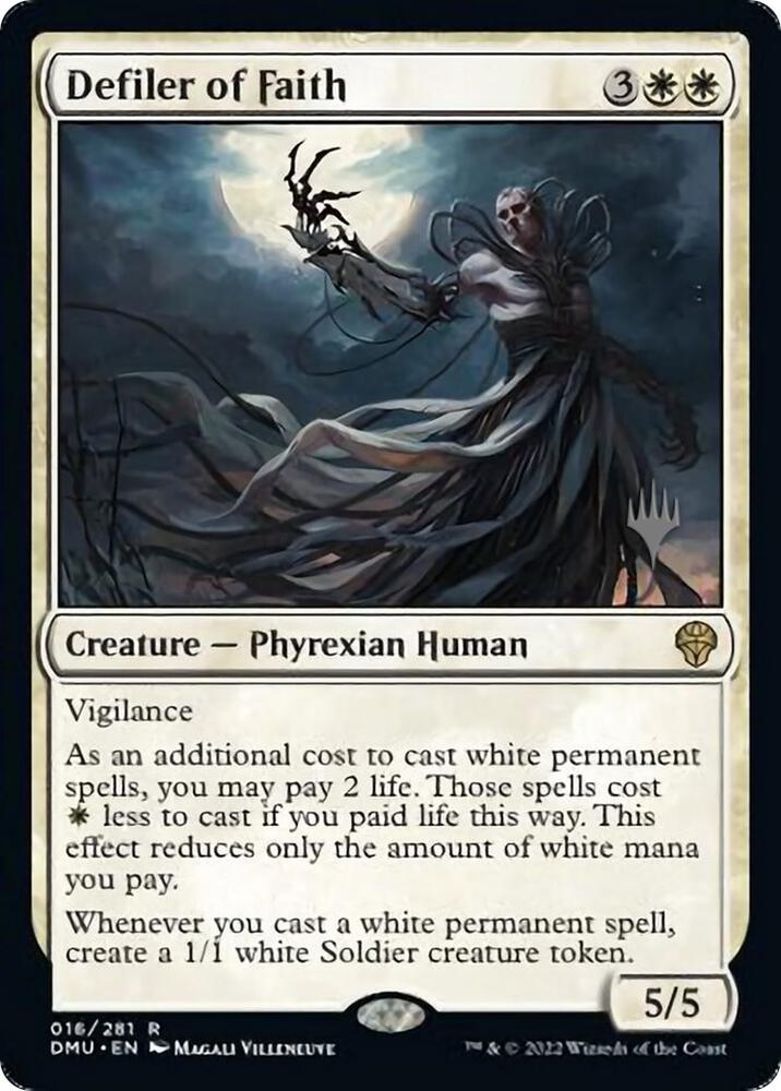 Defiler of Faith 16p/161 (Promo Pack: Dominaria United)  | Good Games Modbury