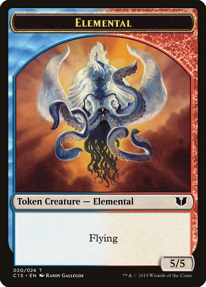 Elemental Token [Commander 2015 Tokens] | Good Games Modbury