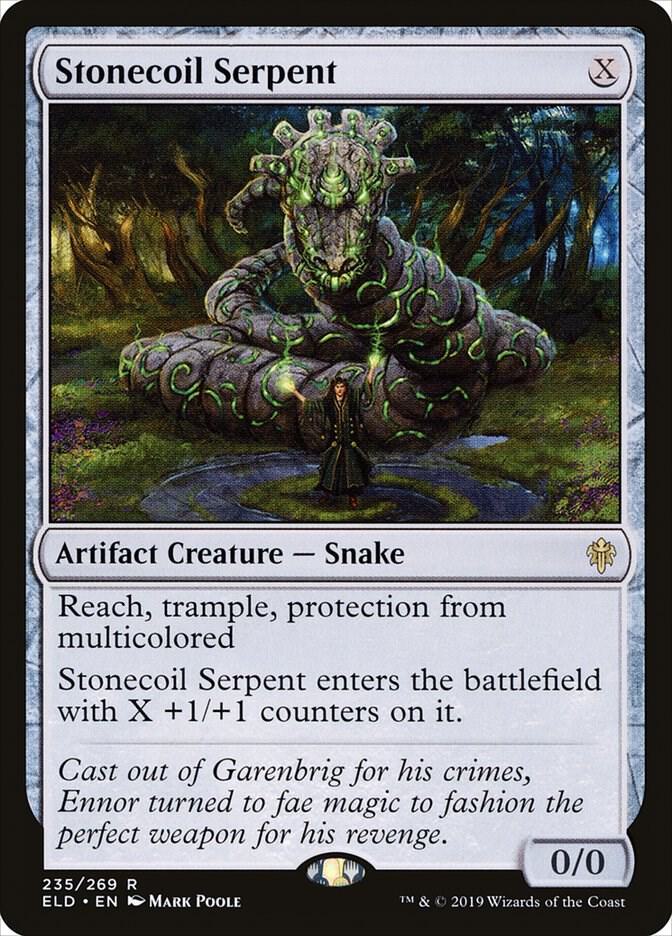 Stonecoil Serpent 235/269 (Throne of Eldraine)  | Good Games Modbury