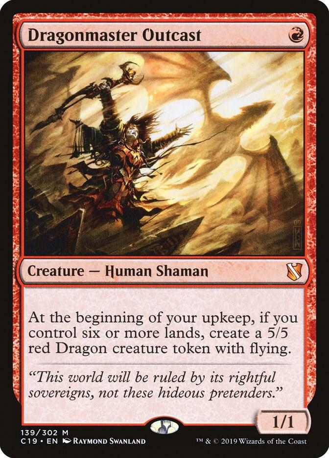 Dragonmaster Outcast 139/302 (Commander 2019)  | Good Games Modbury