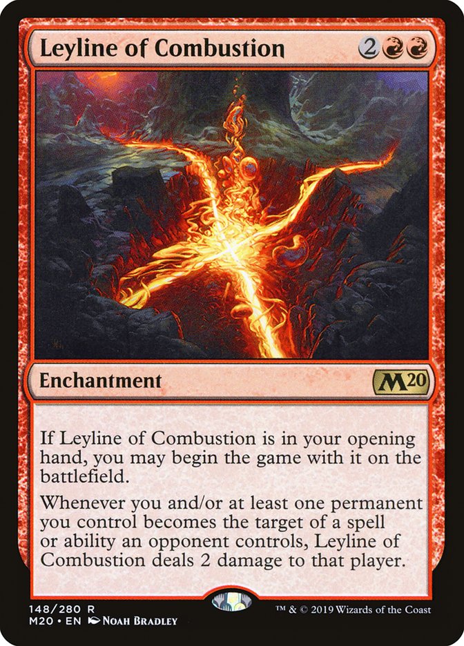 Leyline of Combustion [Core Set 2020] | Good Games Modbury