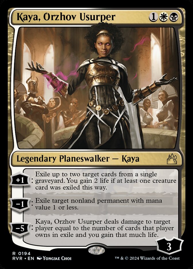 Kaya, Orzhov Usurper 194/291 (Ravnica Remastered)  | Good Games Modbury