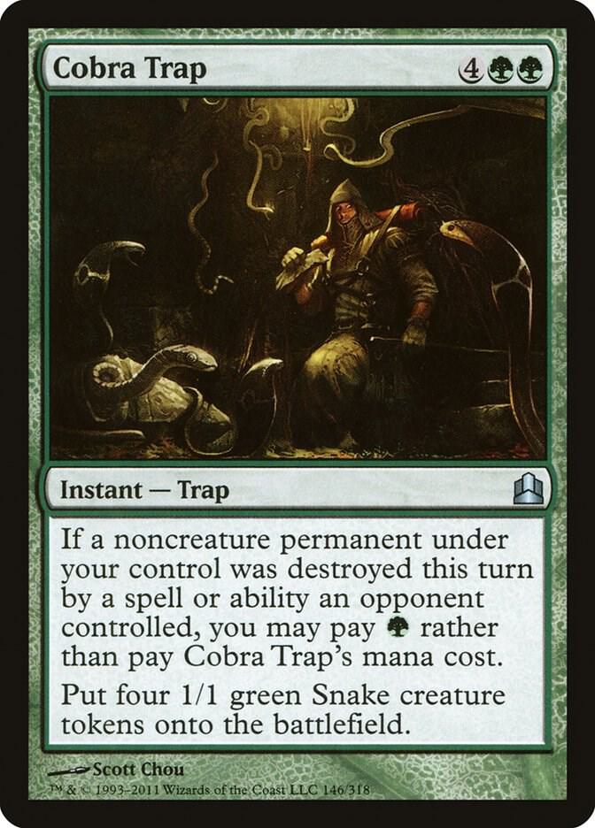 Cobra Trap 146/318 (Commander)  | Good Games Modbury