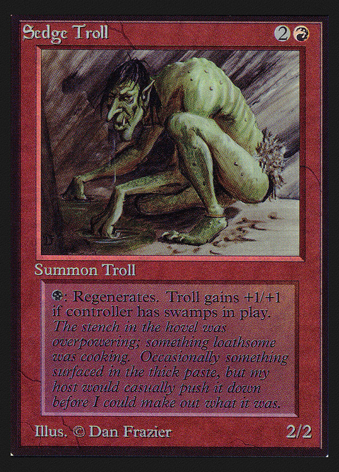 Sedge Troll [Collectors' Edition] | Good Games Modbury