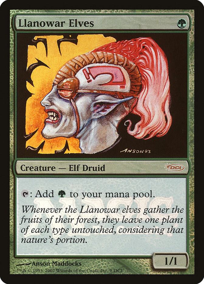 Llanowar Elves 9 (WPN & Gateway Promos)  - Foil | Good Games Modbury