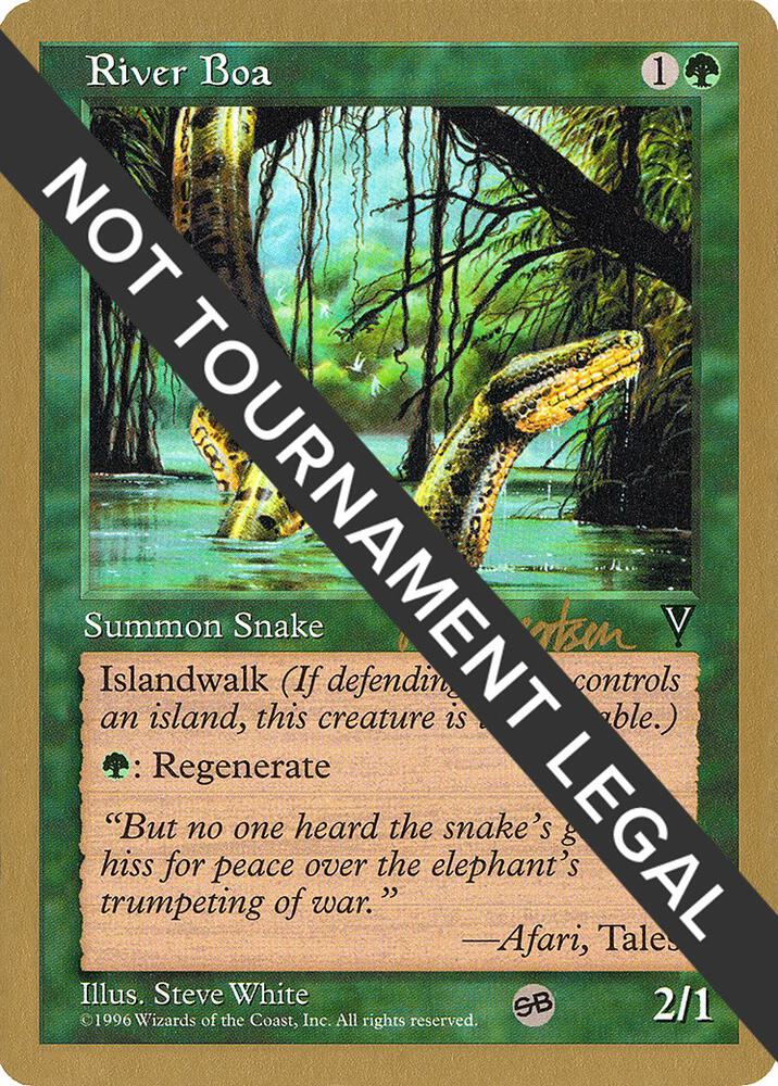 River Boa 1997 Svend Geertsen VIS SB sg118sb/131 (World Championship Decks)  | Good Games Modbury