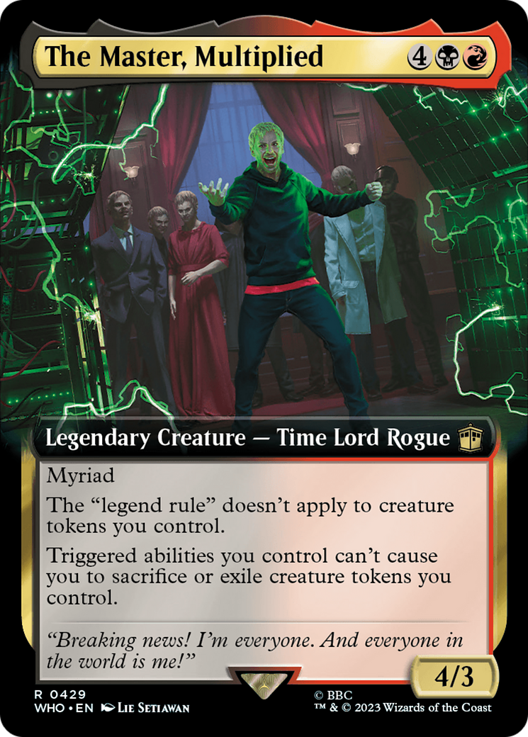 The Master, Multiplied (Extended Art) [Doctor Who] | Good Games Modbury