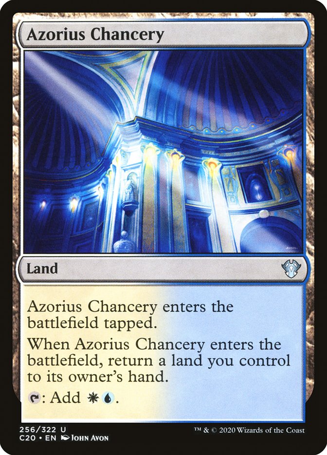 Azorius Chancery [Commander 2020] | Good Games Modbury