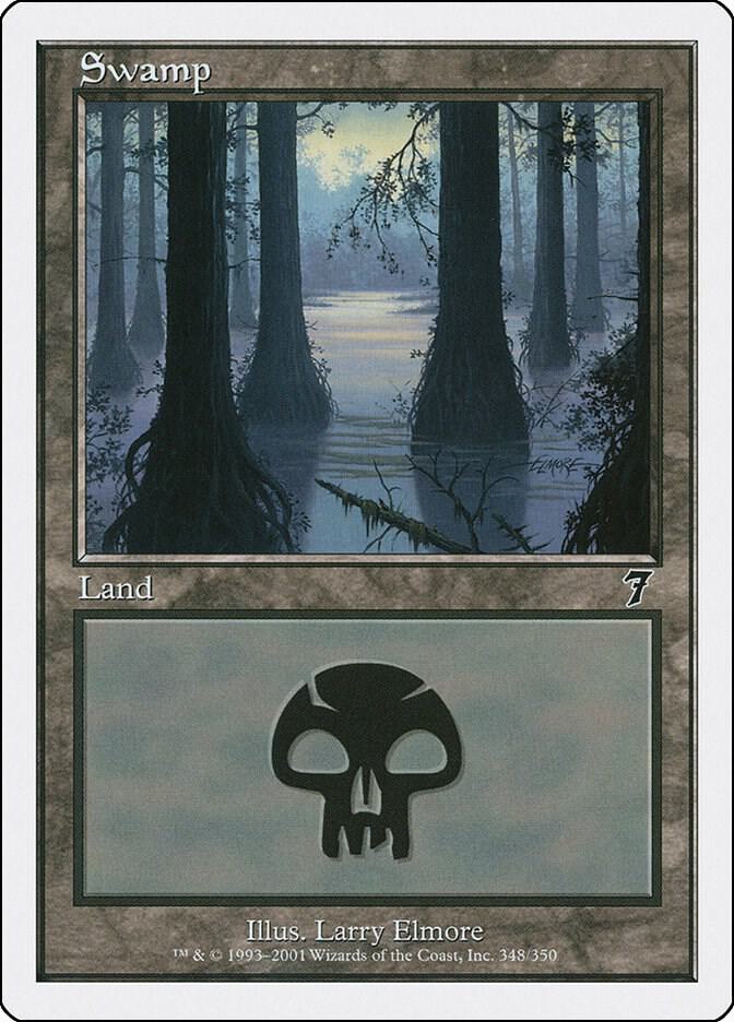 Swamp 348/350 (7th Edition)  | Good Games Modbury