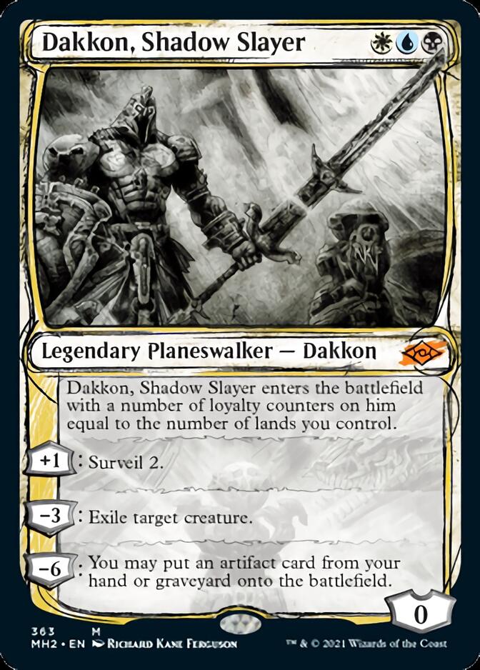 Dakkon, Shadow Slayer (Sketch) [Modern Horizons 2] | Good Games Modbury