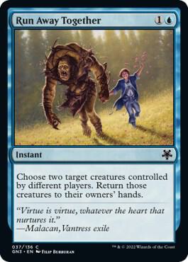 Run Away Together 37/135 (Magic Game Night: Free-For-All)  | Good Games Modbury