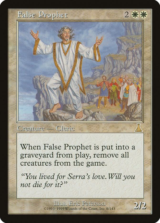 False Prophet 6/143 (Urza's Destiny)  | Good Games Modbury