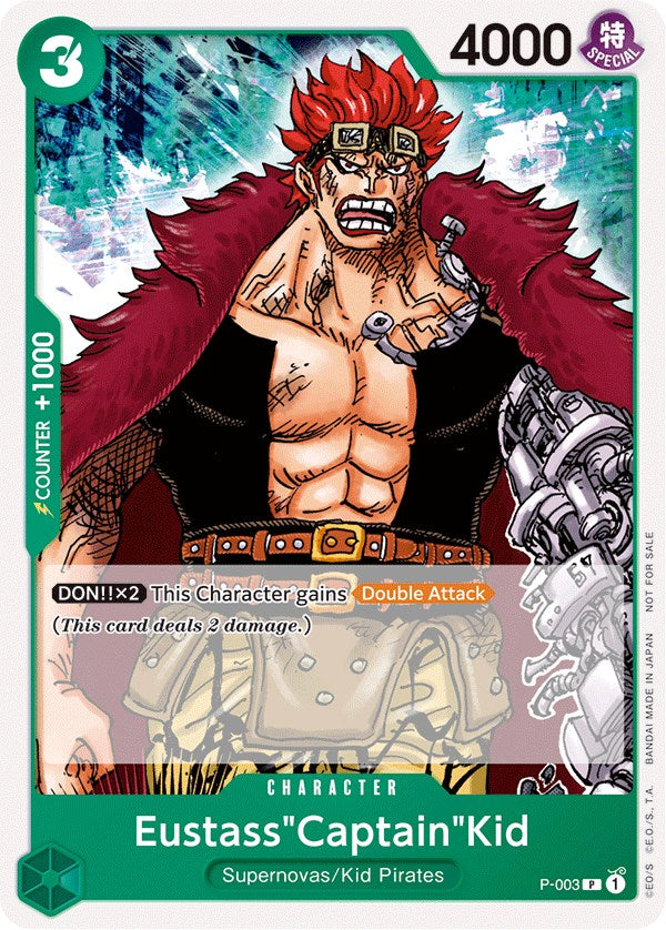 Eustass"Captain"Kid (Promotion Pack 2022) [One Piece Promotion Cards] | Good Games Modbury