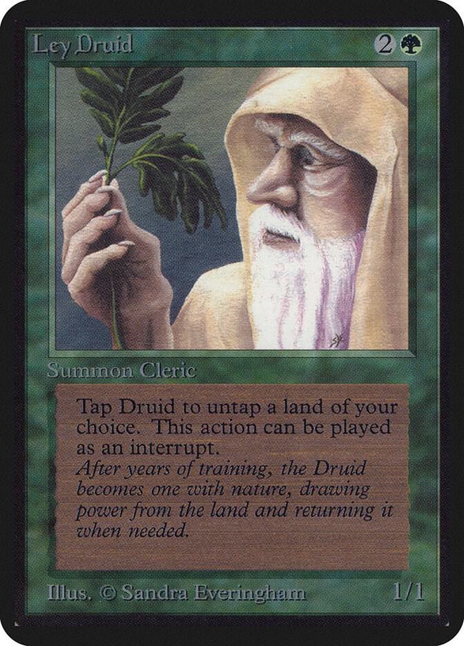 Ley Druid 205/295 (Alpha Edition)  | Good Games Modbury