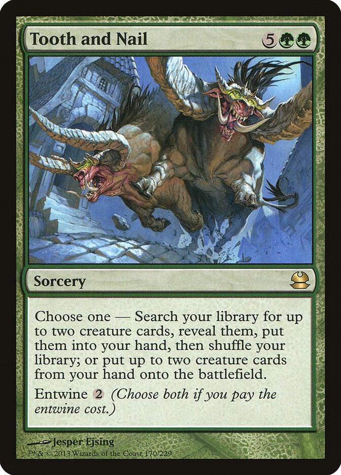 Tooth and Nail 170 (Modern Masters)  - Foil | Good Games Modbury