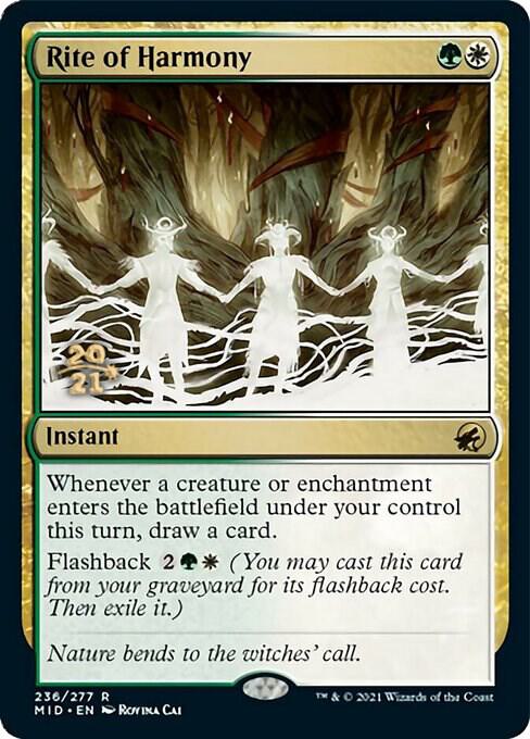 Rite of Harmony 236s/171 (Prerelease Cards)  - Foil | Good Games Modbury