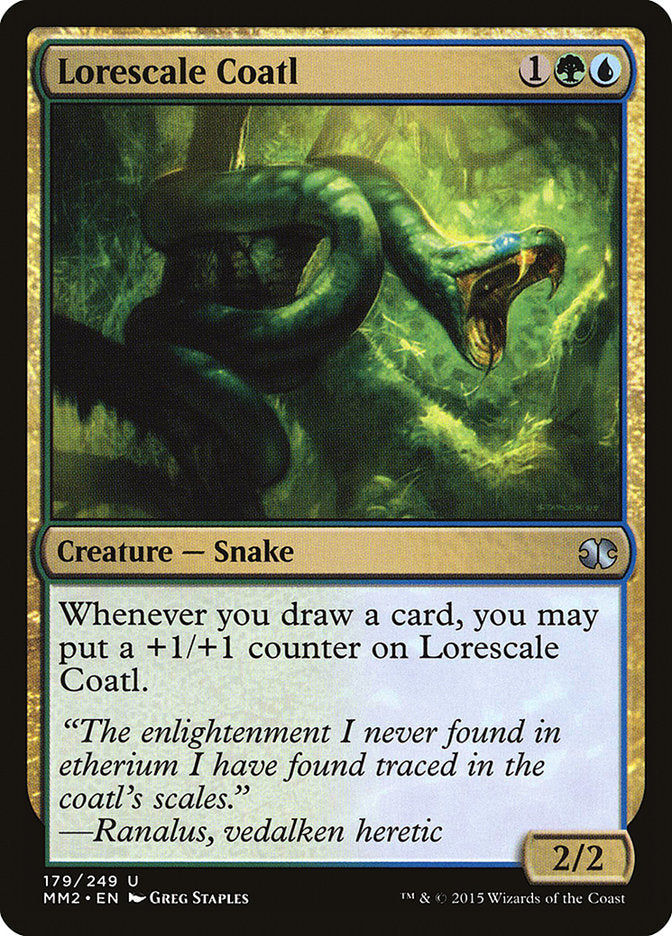 Lorescale Coatl [Modern Masters 2015] | Good Games Modbury