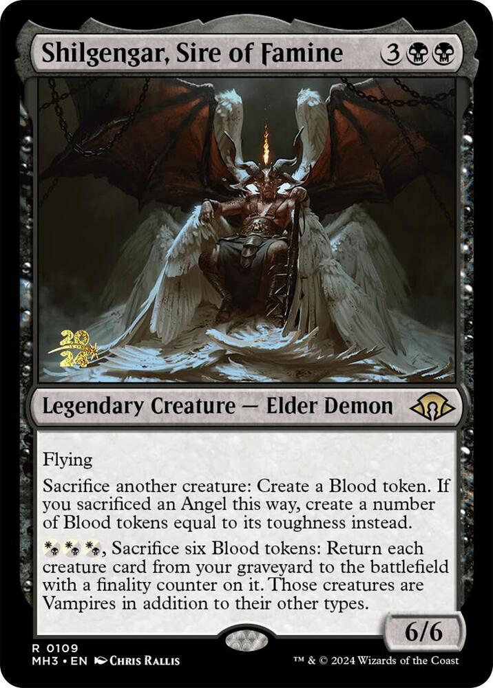 Shilgengar Sire of Famine 109s/90 (Prerelease Cards)  - Foil | Good Games Modbury