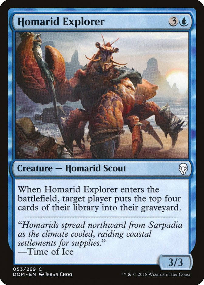 Homarid Explorer [Dominaria] | Good Games Modbury