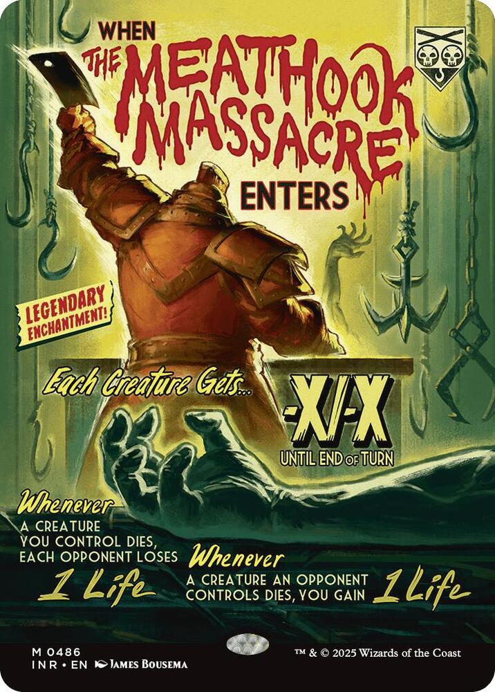 The Meathook Massacre 486/287 (Innistrad Remastered)  - Showcase Foil | Good Games Modbury