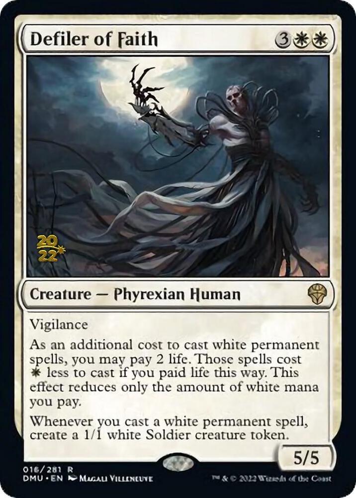Defiler of Faith 16s/161 (Prerelease Cards)  - Foil | Good Games Modbury