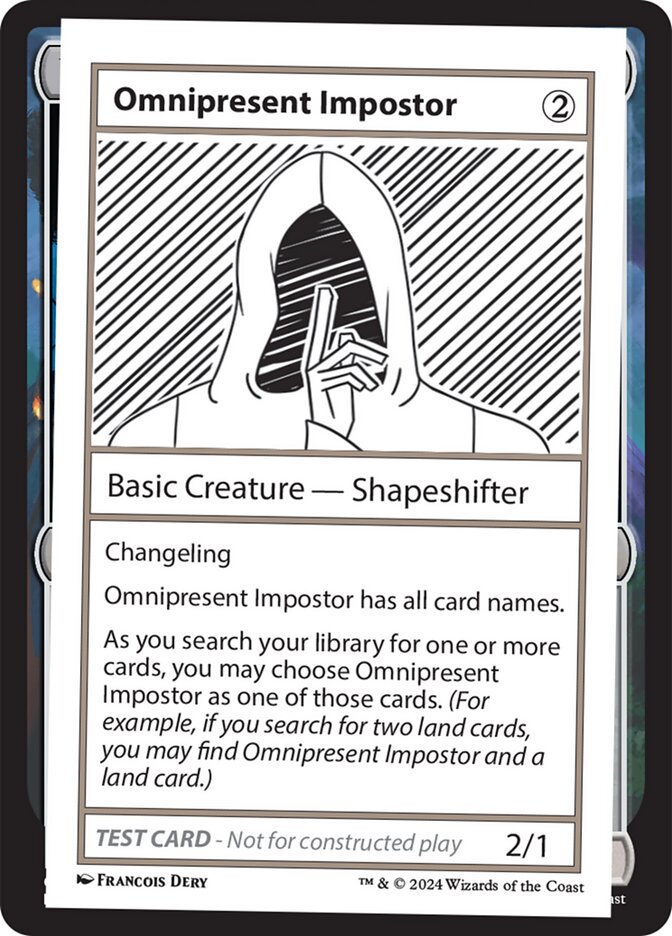 Omnipresent Impostor 504/390 (Mystery Booster 2 Playtest Cards)  | Good Games Modbury